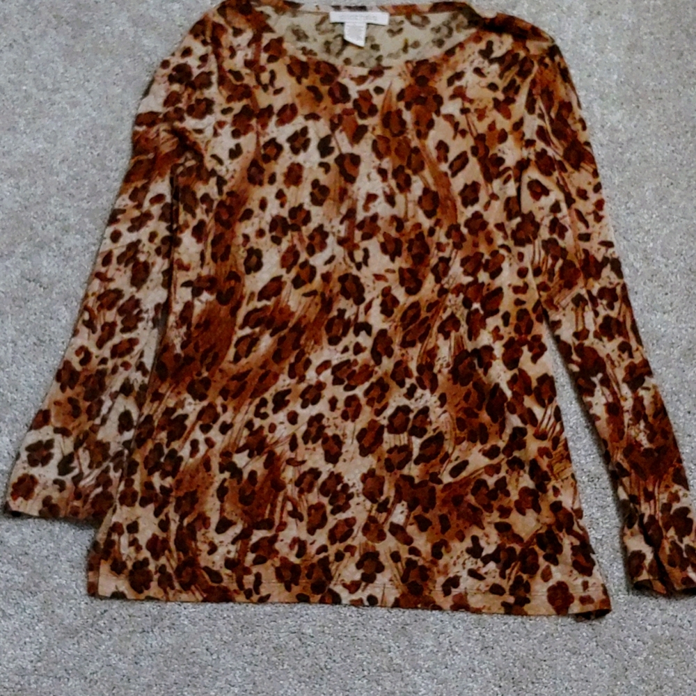 Ladies animal print top